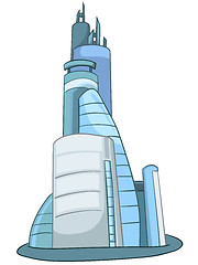 Image showing Cartoon Skyscraper