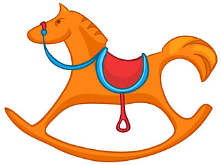 Image showing Cartoon Home Toy Horse