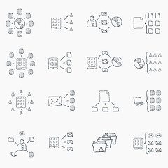 Image showing Sketch Icon Set