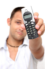 Image showing Phone Man