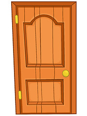 Image showing Cartoon Home Door