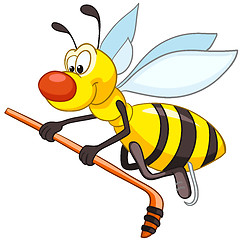 Image showing Cartoon Character Bee