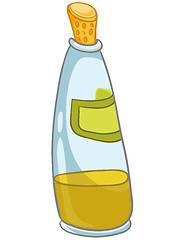 Image showing Cartoon Home Kitchen Bottle