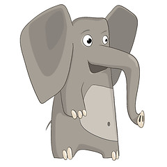 Image showing Cartoon Character Elephant