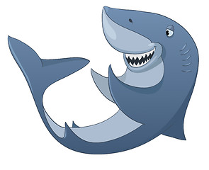 Image showing Cartoon Character Shark