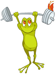 Image showing Cartoon Character Frog