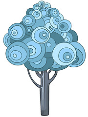 Image showing Cartoon Tree