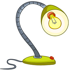 Image showing Cartoon Home Lamp