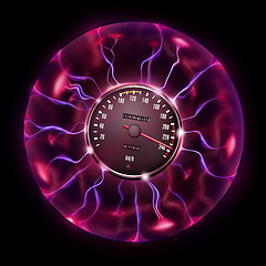 Image showing Magic Car Speedometer