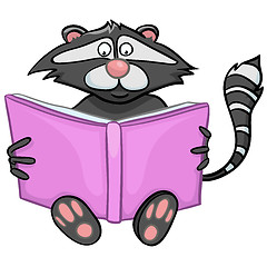 Image showing Cartoon Character Raccoon