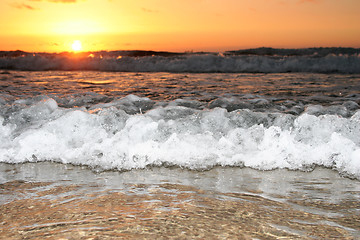Image showing Sunset Wave