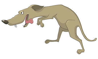 Image showing Cartoon Character Sly Dog