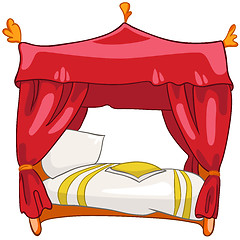 Image showing Cartoon Home Furniture Bed