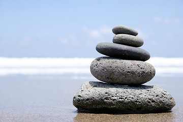 Image showing Seashore Zen