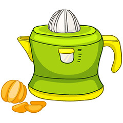 Image showing Cartoon Home Kitchen Juicer