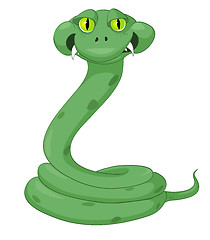 Image showing Cartoon Character Snake