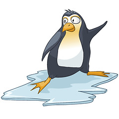 Image showing Cartoon Character Penguin