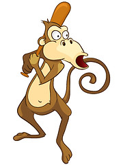 Image showing Cartoon Character Monkey