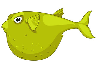 Image showing Cartoon Character Fish