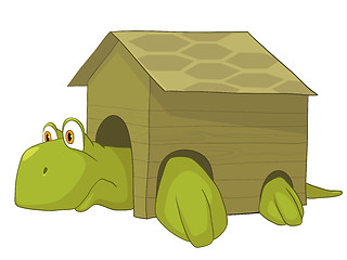Image showing Cartoon Character Turtle