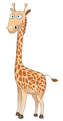 Image showing Cartoon Character Giraffe