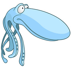 Image showing Cartoon Character Octopus