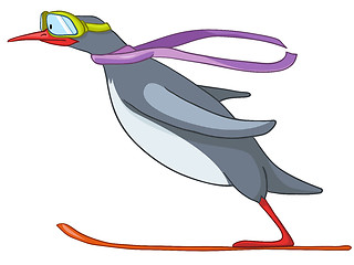 Image showing Cartoon Character Penguin