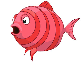 Image showing Cartoon Character Fish