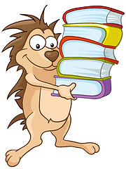 Image showing Cartoon Character Hedgehog
