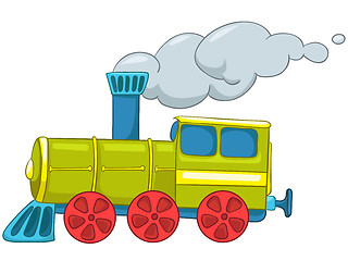 Image showing Cartoon Train
