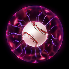 Image showing Baseball Ball Wheel