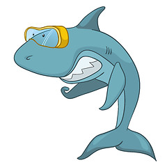 Image showing Cartoon Character Shark