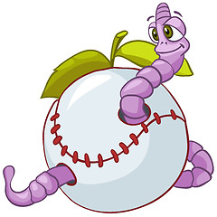 Image showing Cartoon Character Worm