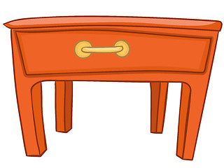 Image showing Cartoon Home Furniture Table