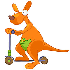 Image showing Cartoon Character Kangaroo