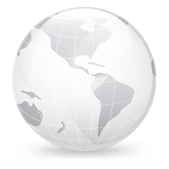 Image showing Icon Globe