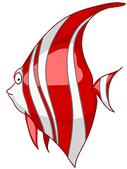 Image showing Cartoon Character Fish