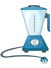 Image showing Cartoon Home Kitchen Blender