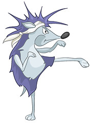 Image showing Cartoon Character Hedgehog