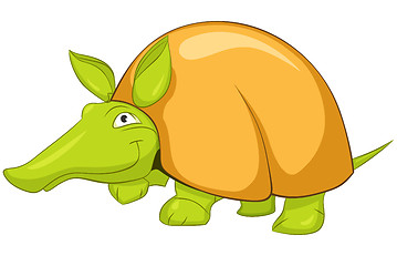 Image showing Cartoon Character Armadillo