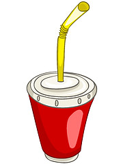 Image showing Cartoon Home Kitchen Cup