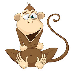 Image showing Cartoon Character Monkey