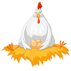 Image showing Cartoon Character Chicken