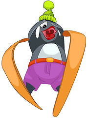 Image showing Cartoon Character Penguin