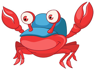 Image showing Cartoon Character Crab