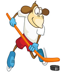 Image showing Cartoon Character Monkey