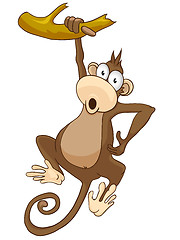 Image showing Cartoon Character Monkey