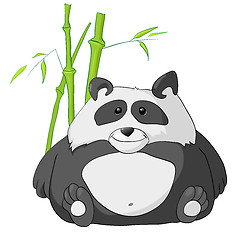 Image showing Cartoon Character Panda