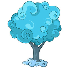 Image showing Cartoon Tree