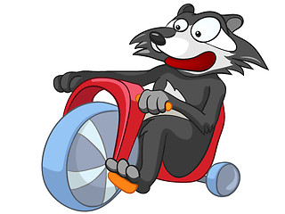 Image showing Cartoon Character Raccoon